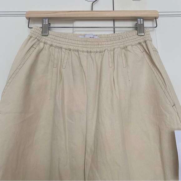 L.F. Markey Lorenzo Trouser - ivory cotton - Picture 6 of 11